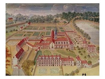 File:Abbey of Port-Royal, General View by Louise-Magdeleine Horthemels c. 1710.jpg